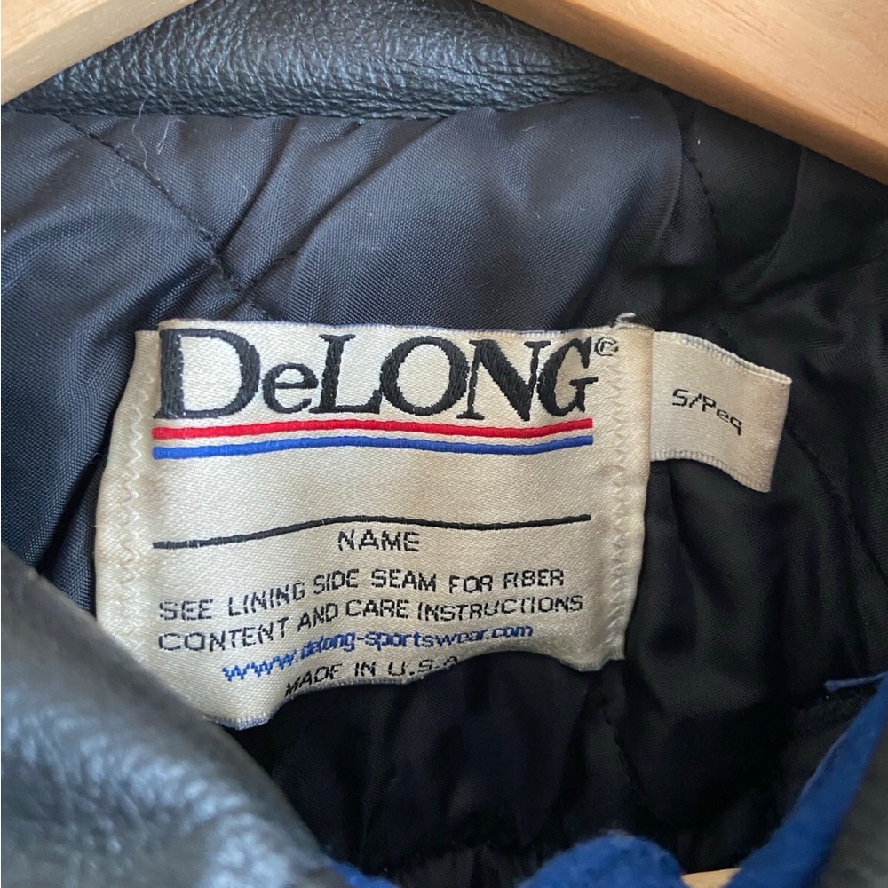 Vintage Y2K Leather Varsity Jacket 2004 - Small - Picture 13 of 14